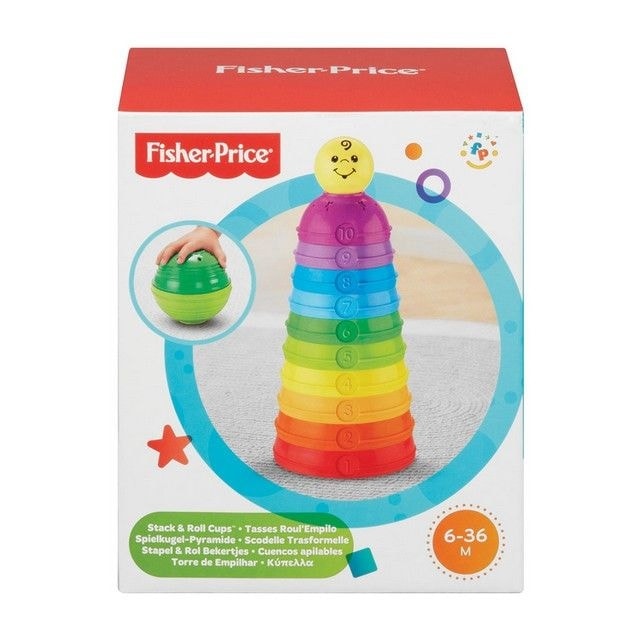 Fisher-Price Stack & Roll Cups Mtfpw4472