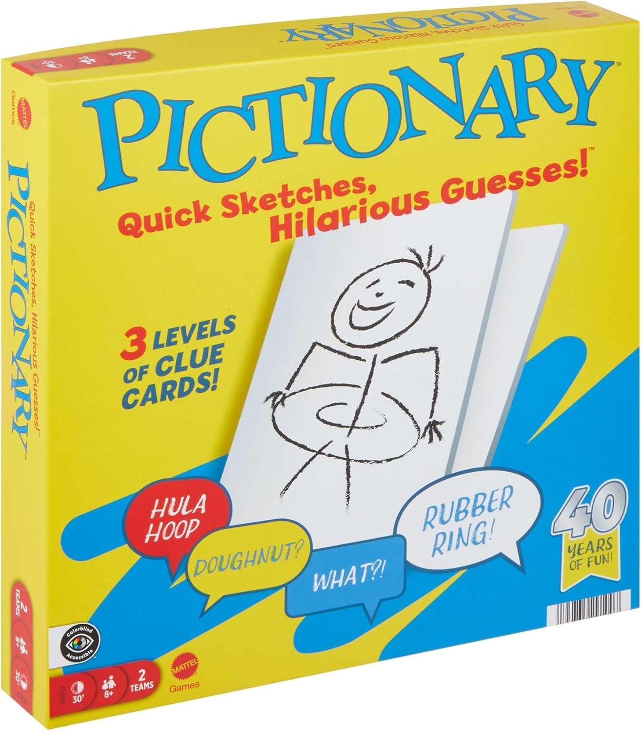 Mattel Pictionary Core Refresh-Eng Mtgmjdx96