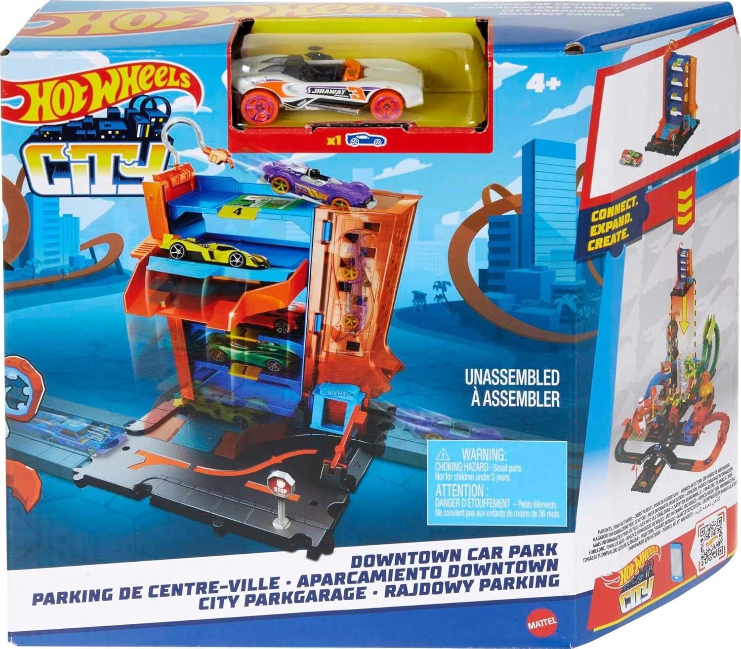 Hotwheels Cityhemed Pack Ast Mthwhdr24