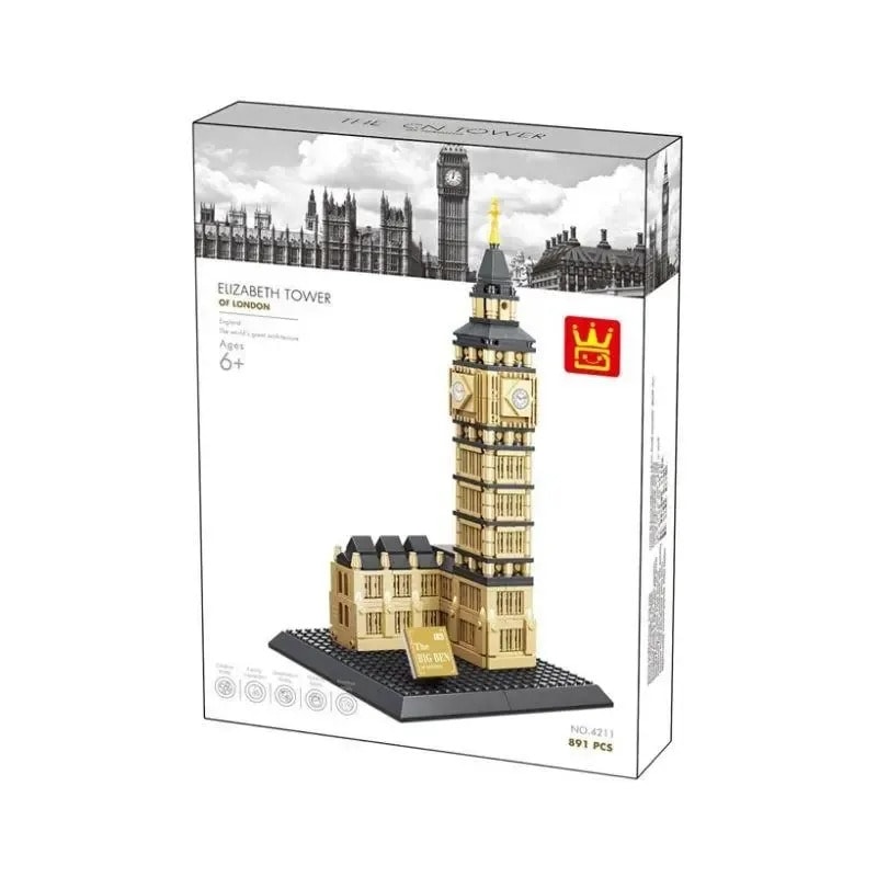 Wange Lego Elizabeth Tower 892Pcs 4211