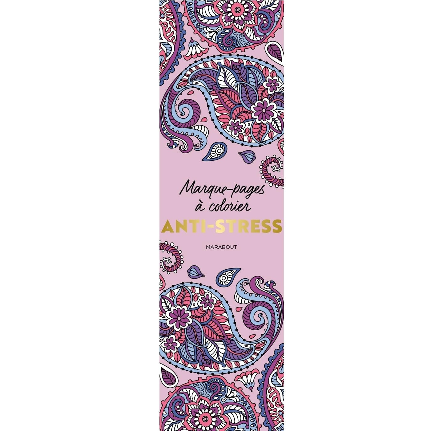 Marque-Pages A Colorier - Anti-Stress