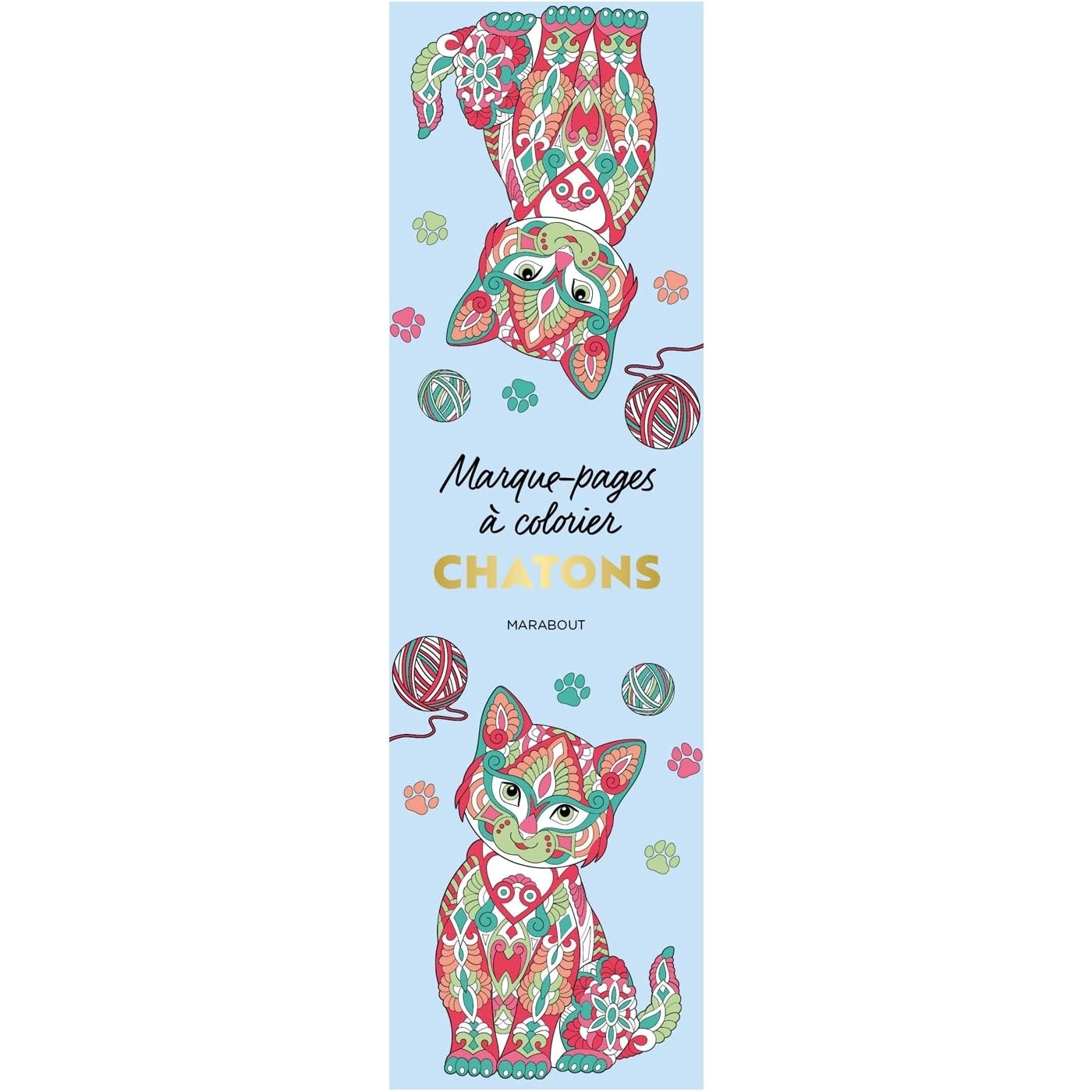 Marque-Pages A Colorier - Chatons