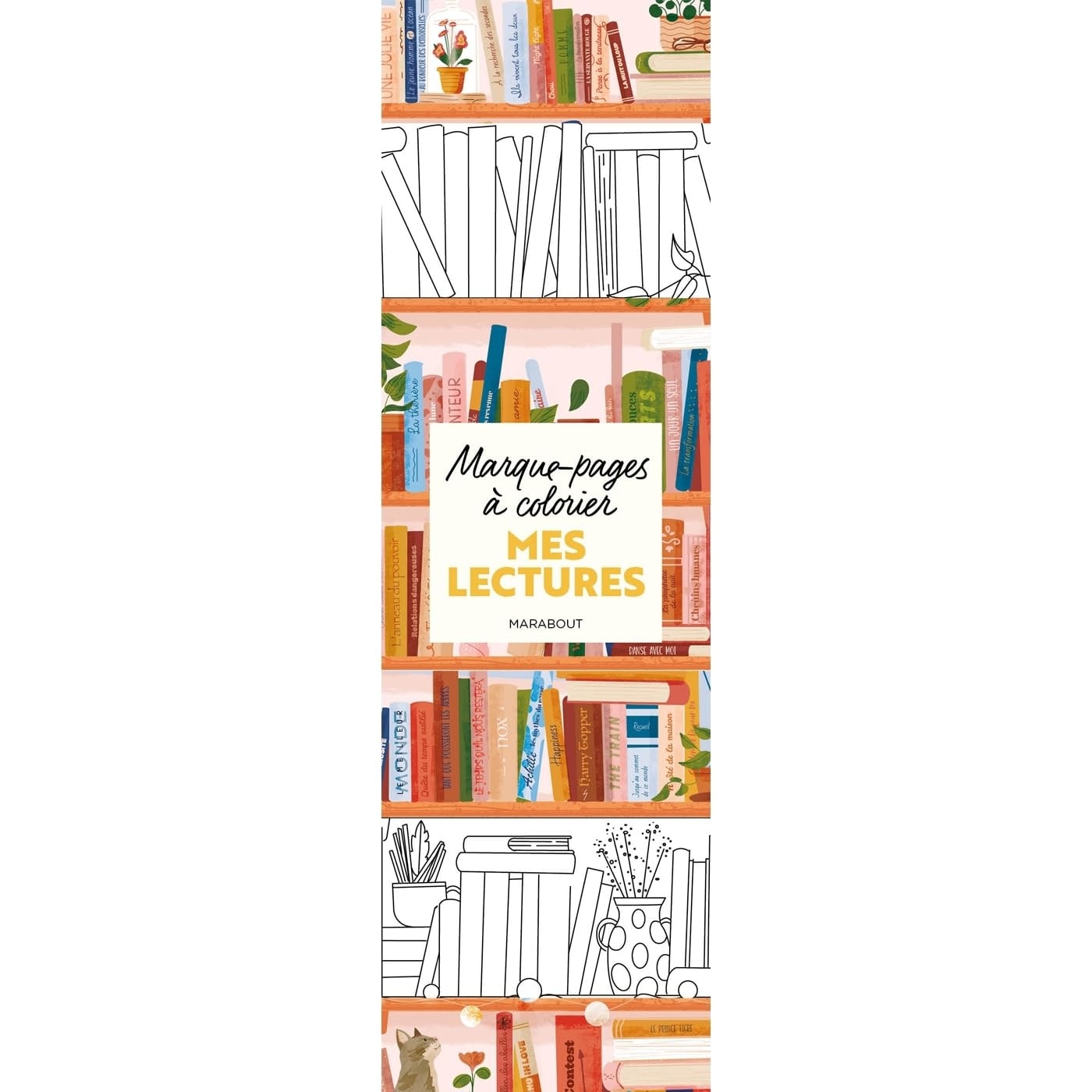 Marque-Pages A Colorier - Cosy