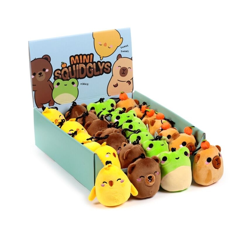 Keyring Squidglys Adoramals Plush Mini Key302