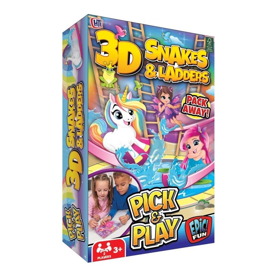 Snakes And Ladders Pick And Play