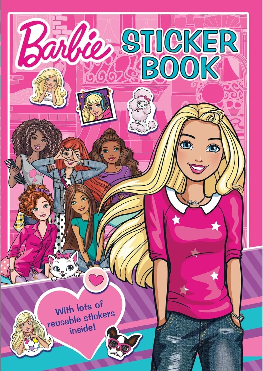 Barbie Sticker Activity