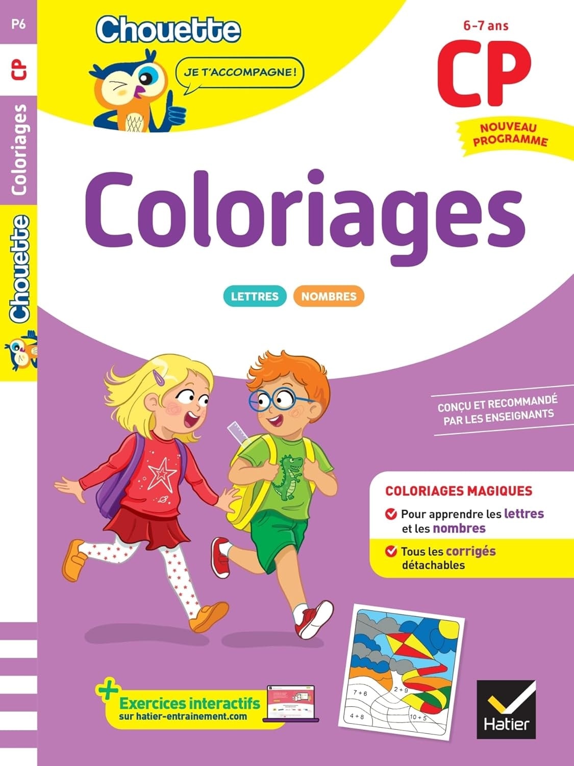 Chouette - Coloriages Cp Nouveau Programme