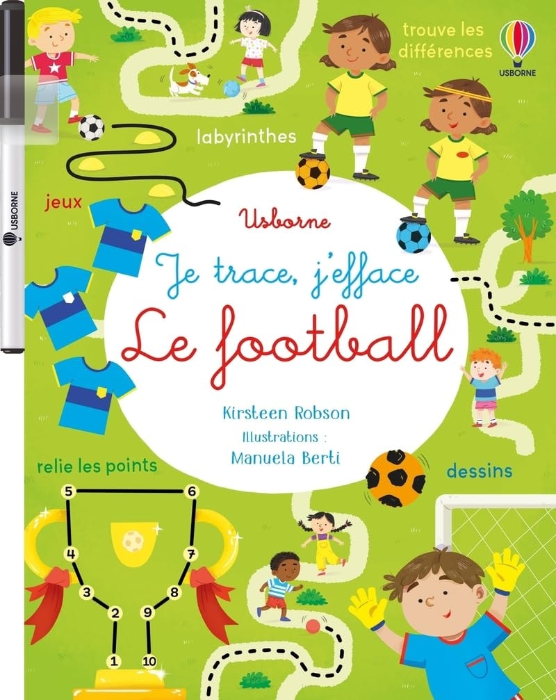 Je Trace, J Efface - Le Football Des 3 Ans