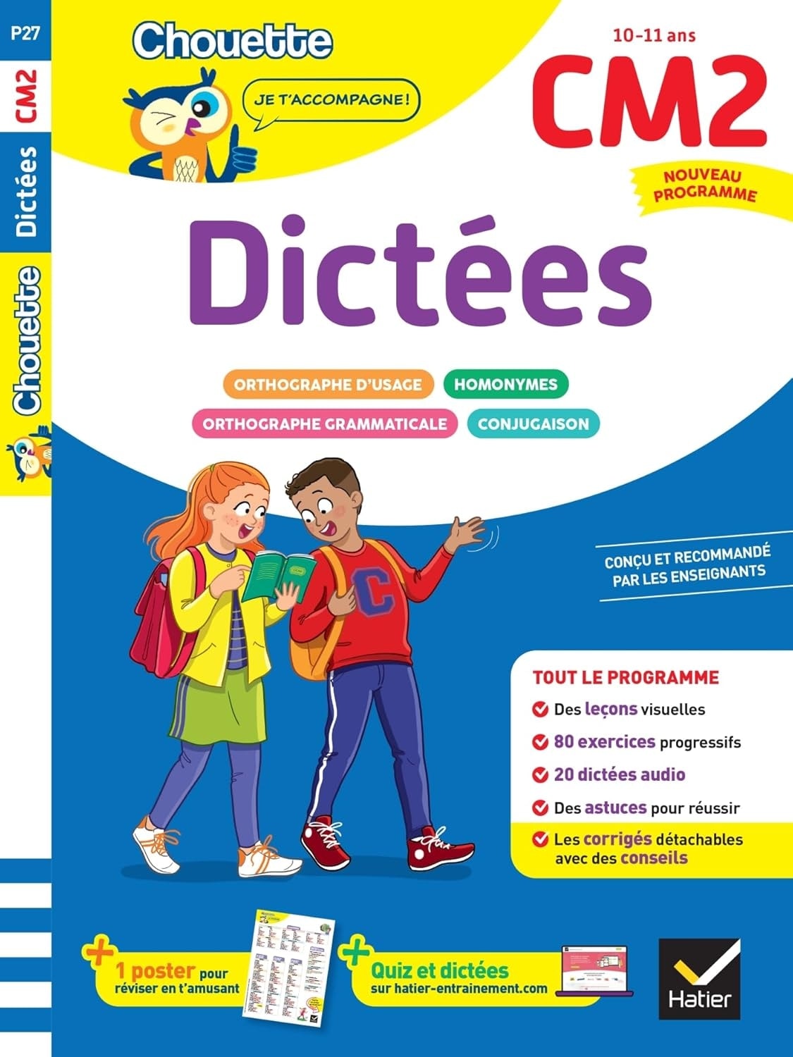 Chouette - Dictees Cm2 Nouveau Programme