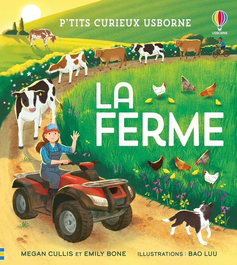 P Tits Curieux Usborne - La Ferme Des 5 Ans
