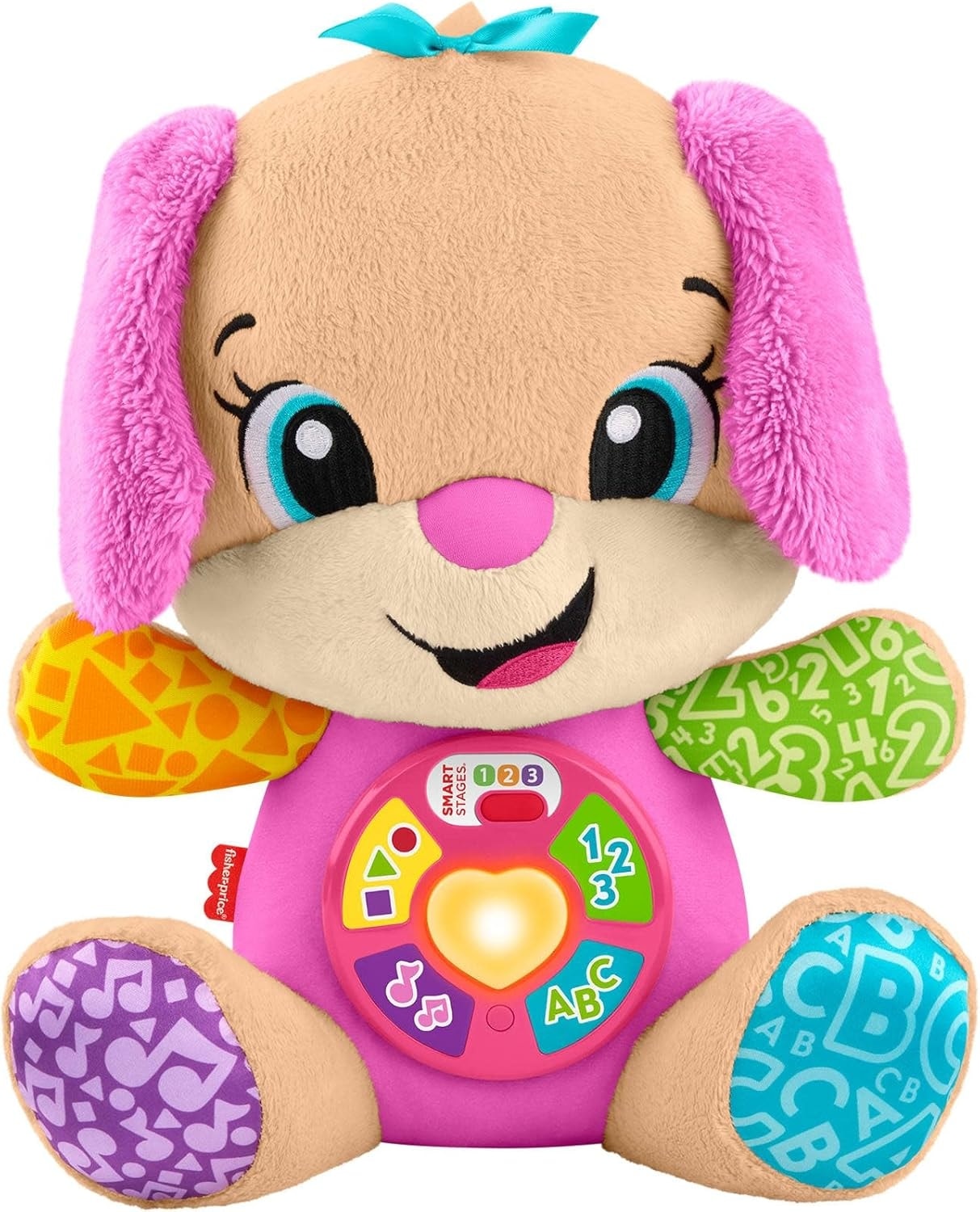 Laugh & Learn-Puppy-Musical Plush – Pink -Fisher Price
