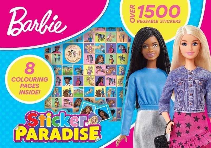 Sticker Barbie