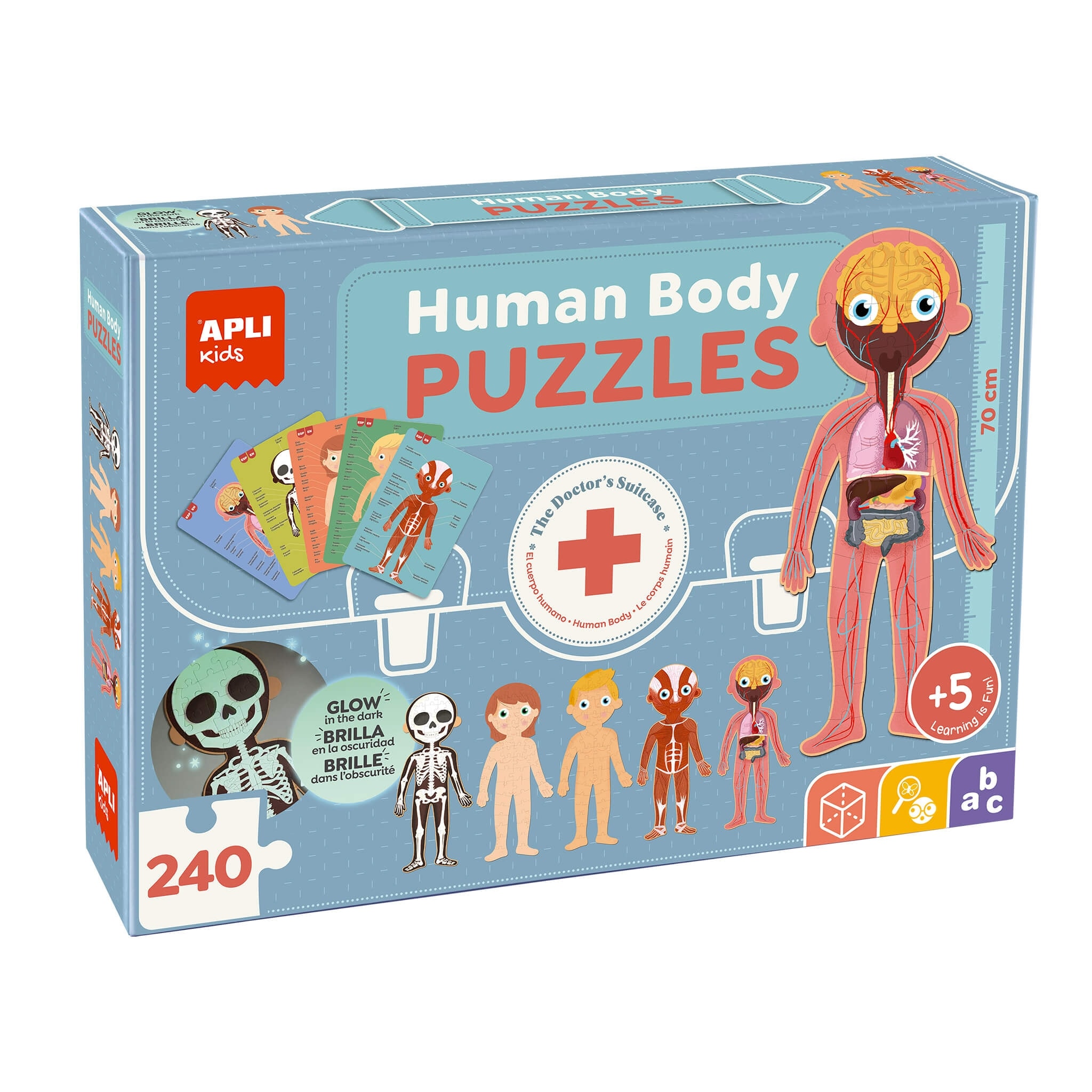 Educational puzzle Human Body