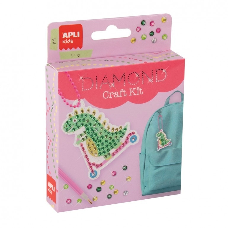 Dino Keychain Diamond Diy Kits - Apli