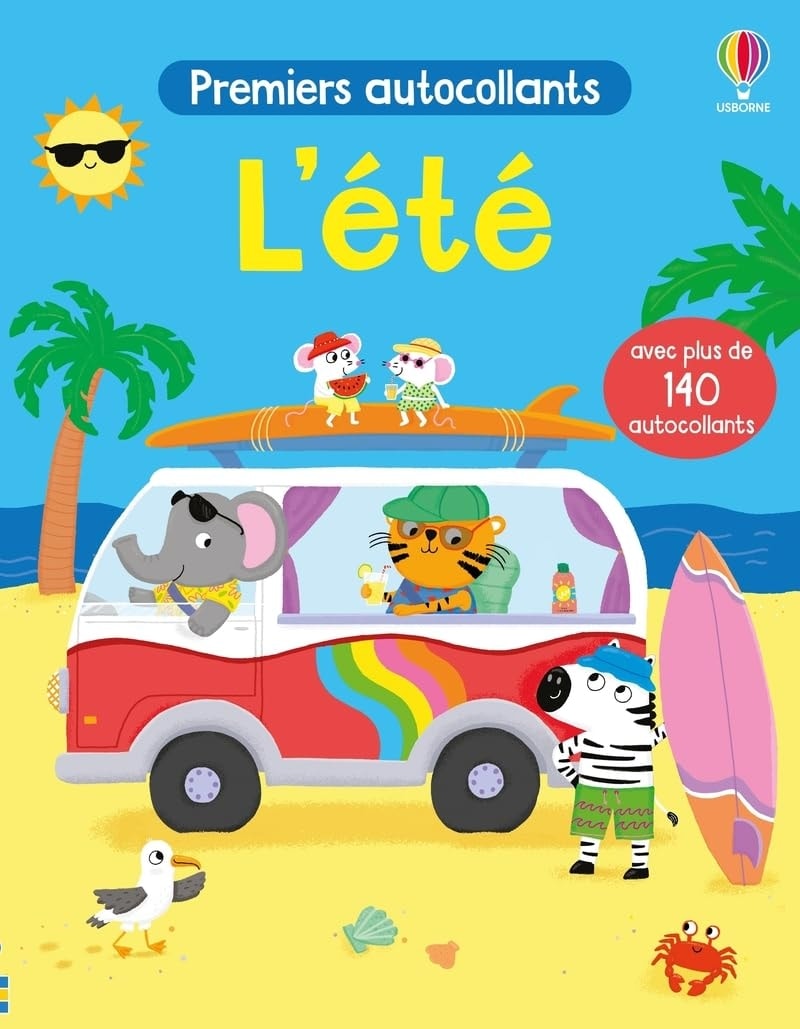 L Ete - Premiers Autocollants - Des 3 Ans