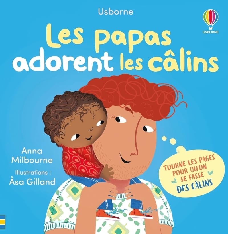 Les Papas Adorent Les Calins - Mon Livre Des Calins - Des 1 An