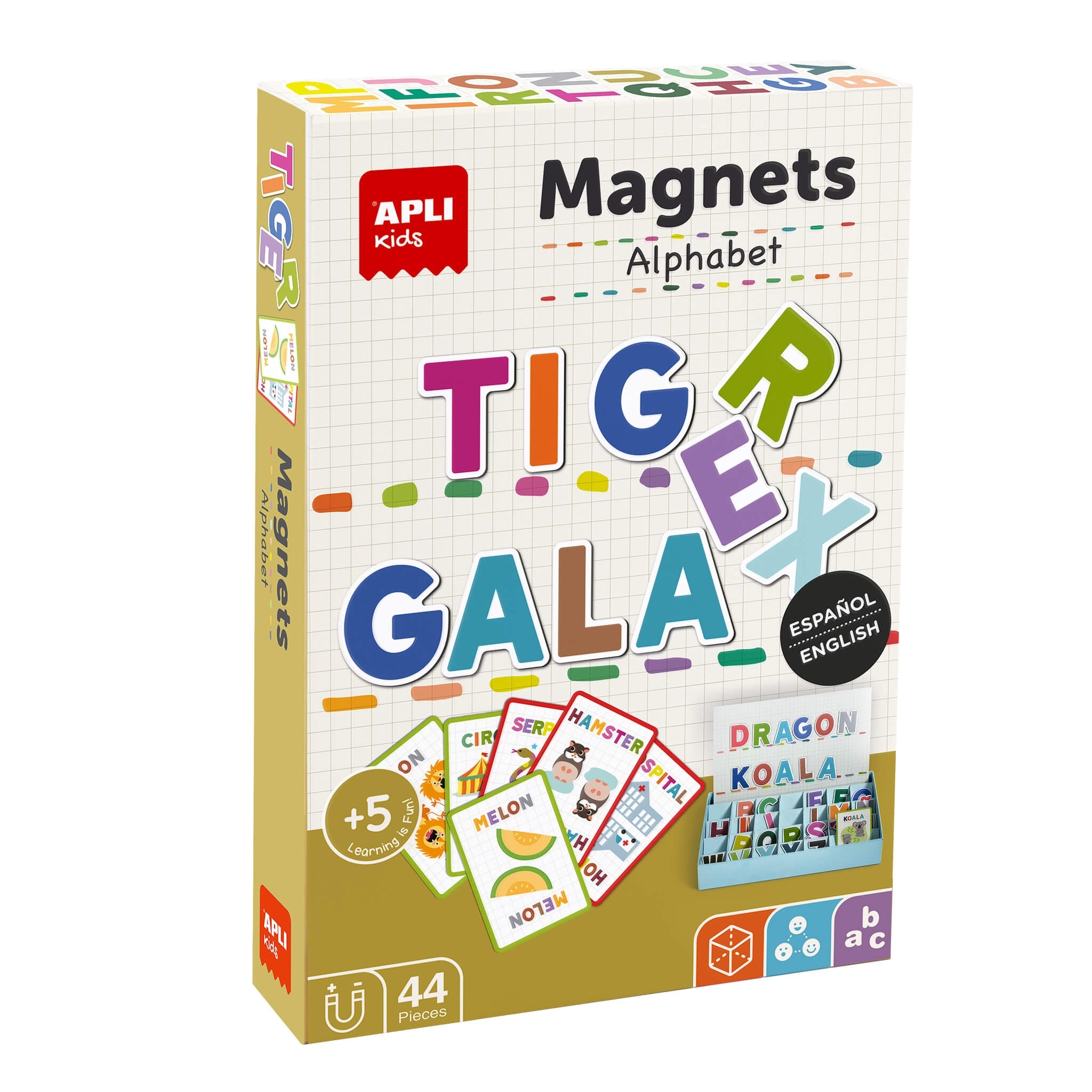 Magnets Alphabet 44/Pack - Apli