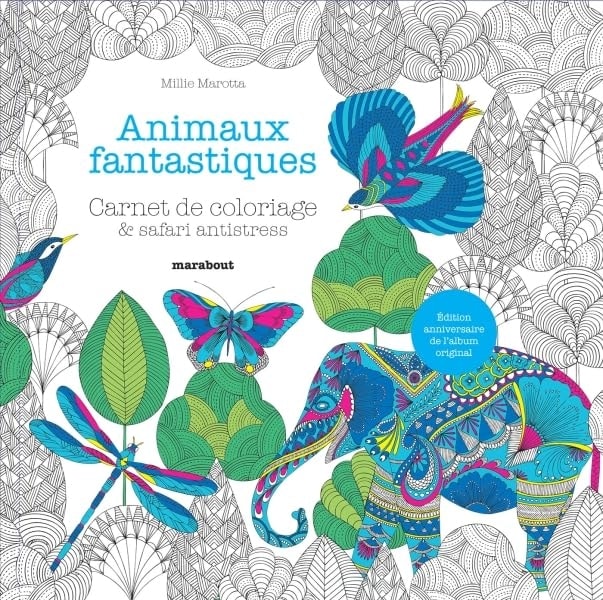 Animaux Fantastiques - Carnet De Coloriage Anti-Stress