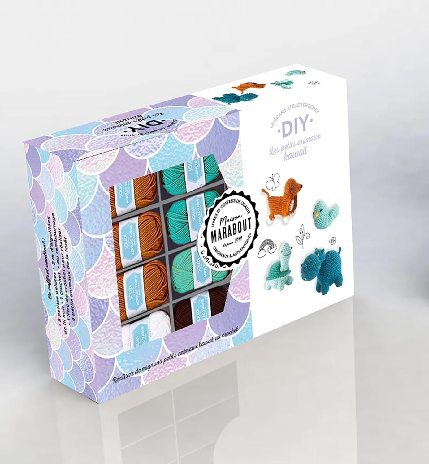 Coffret Le Grand Atelier Crochet - Animaux Kawaii