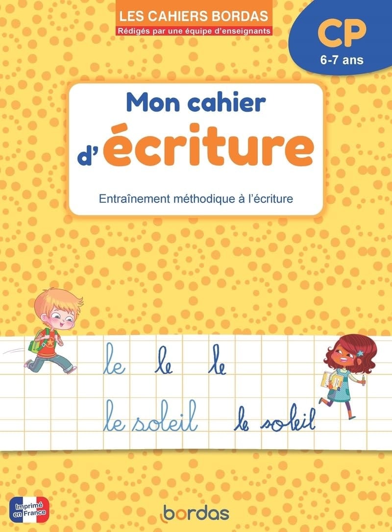 Les Cahiers Bordas - Mon Cahier D Ecriture Cp
