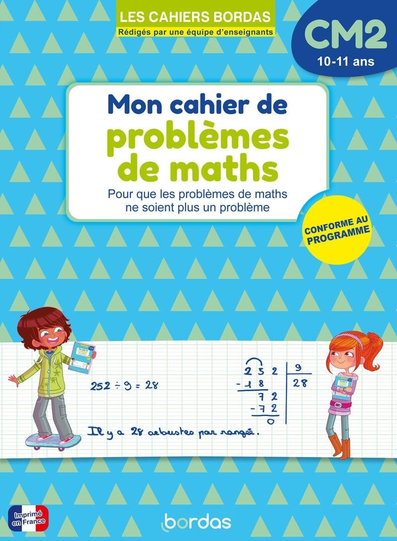 Mon Cahier De Problemes De Maths Cm2