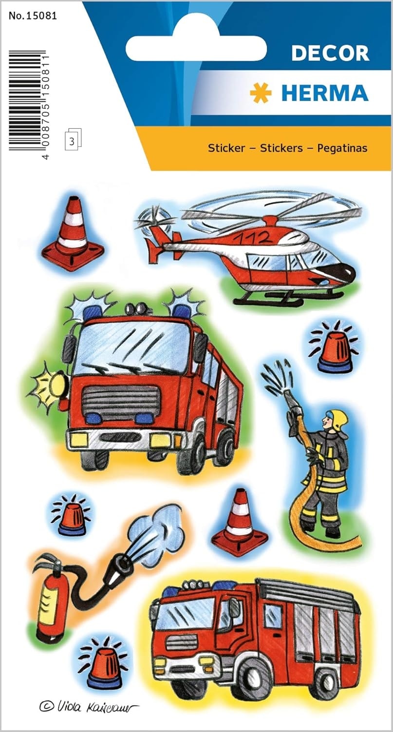 Fire Brigade - Sticker Herma