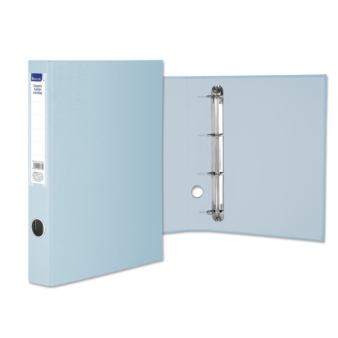 Ring Binder Bismark A4 4 Rings 25Mm Pastel Blue 332775