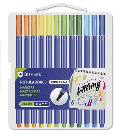 Marker Bismark Fine 0.4Mm 24/Pack 328345