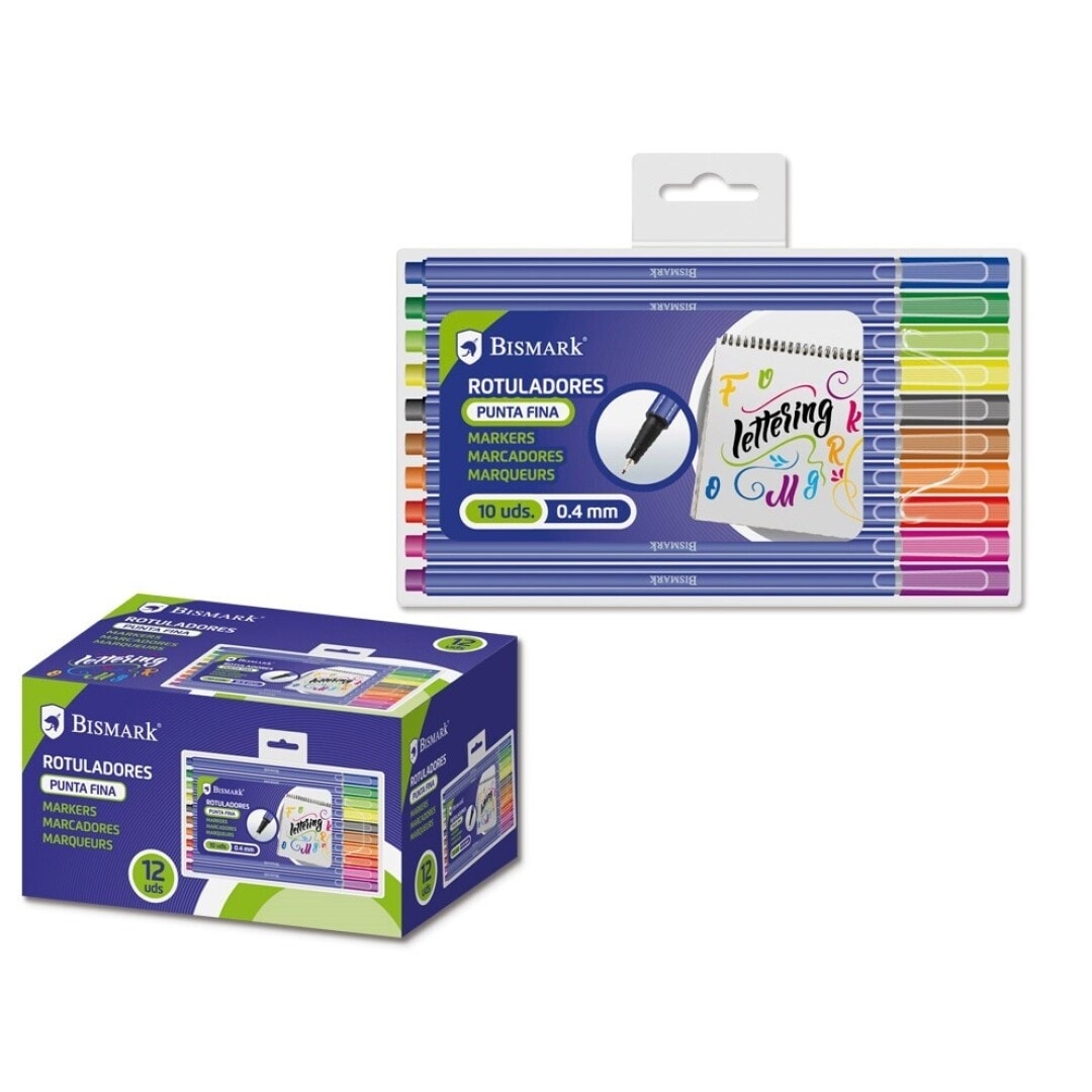 Marker Bismark Fine 0.4Mm 10/Pack 328344