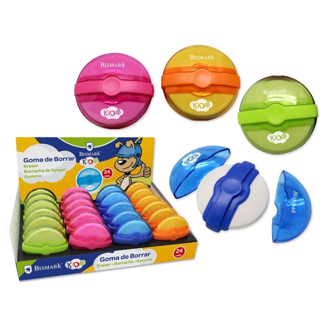 Eraser Bismark Iris Egg 4/Pack Assorted 325121