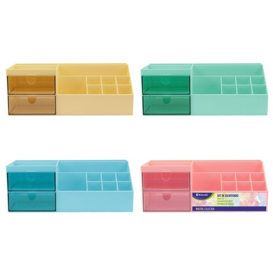 Desk Organizer Bismark Pastel Assorted 331880