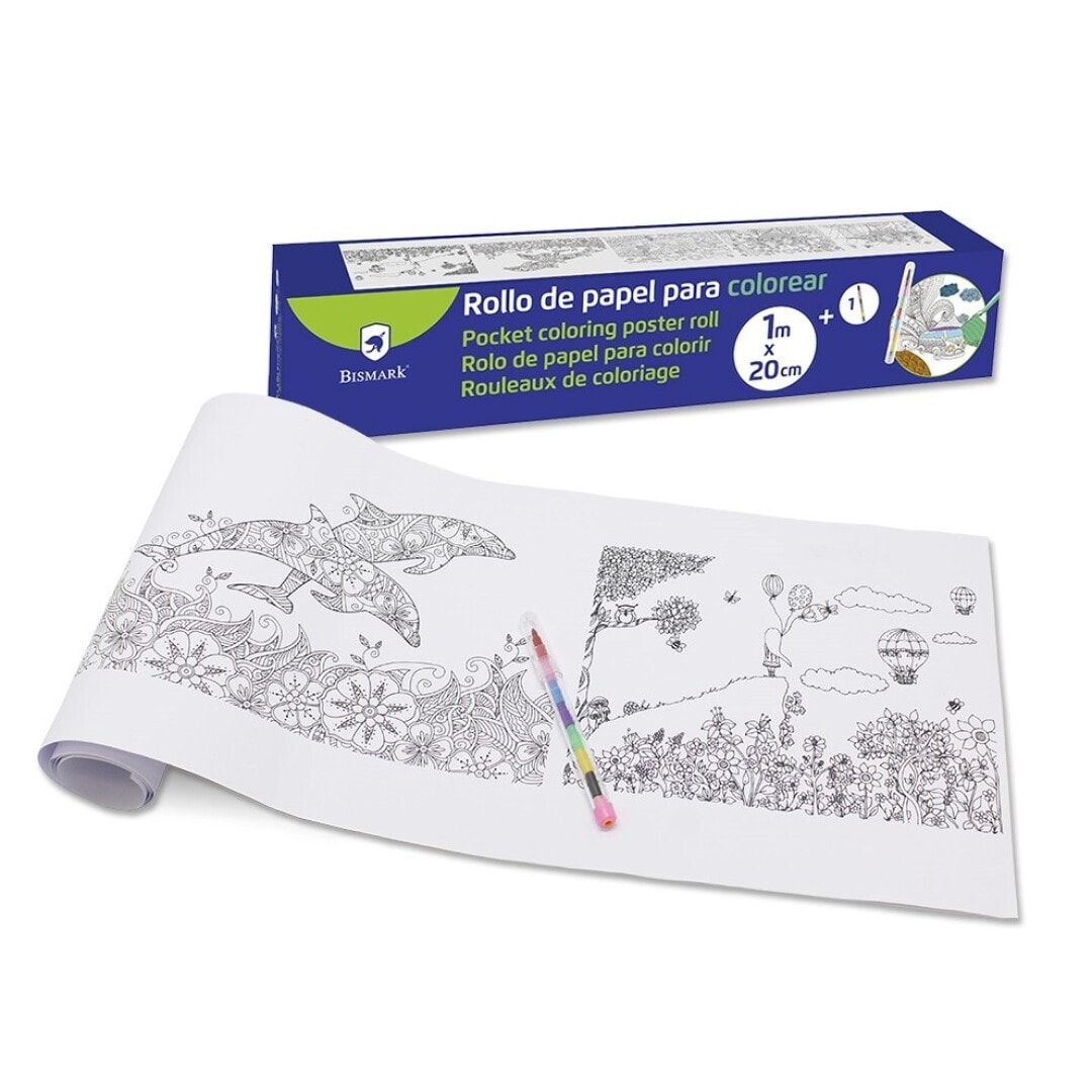 Coloring Roll Bismark 1Mx20Cm 328365