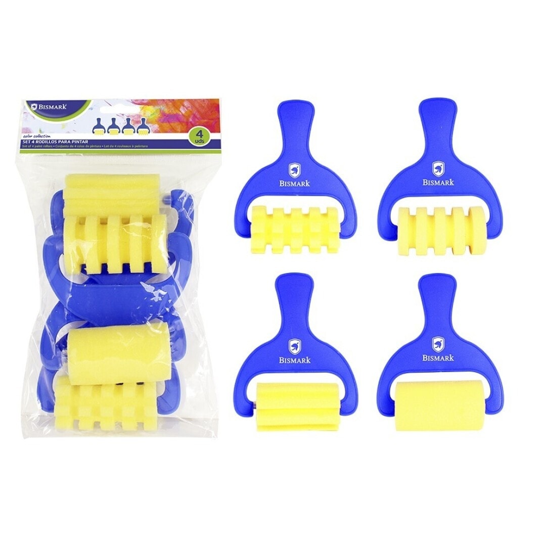 Brush Foam Bismark Roll 4/Pack 332721