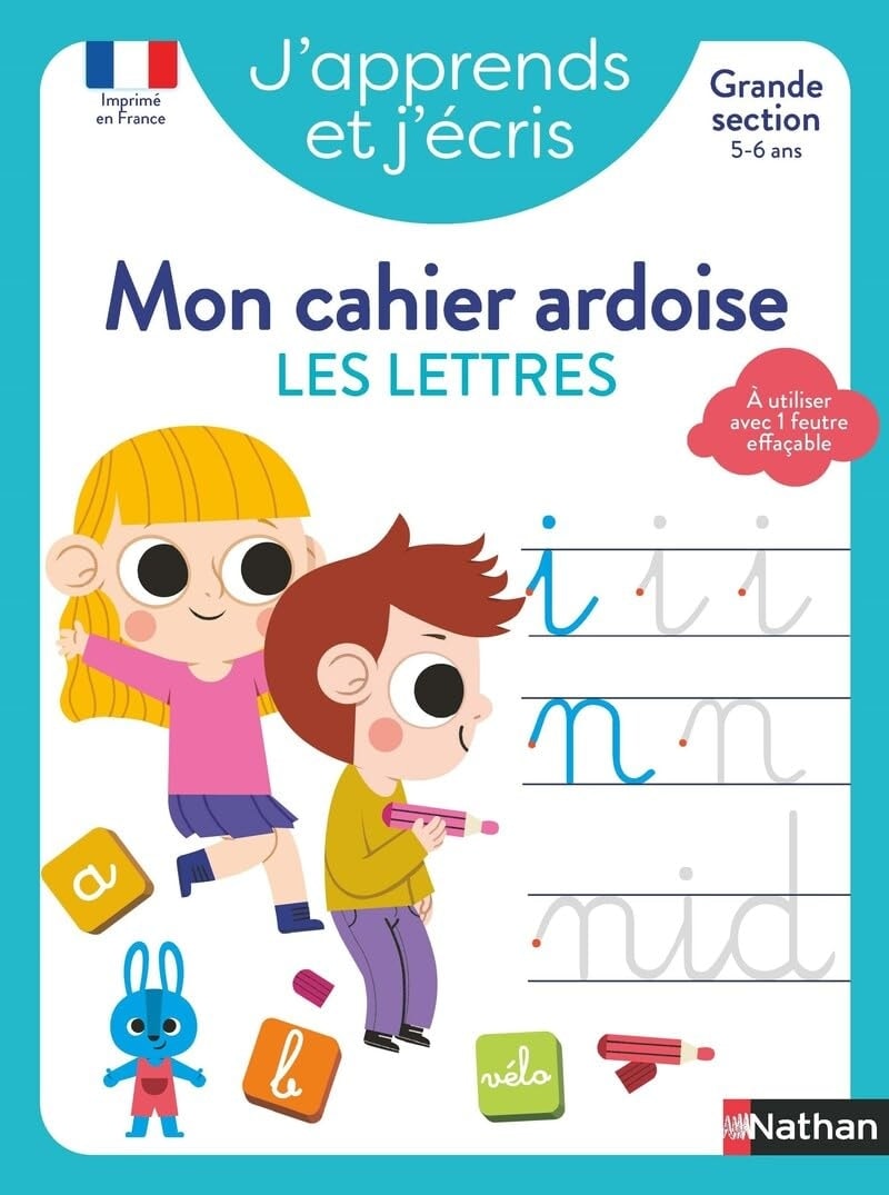 J Apprends Et J Ecris - Mon Cahier Ardoise Les Lettres Gs