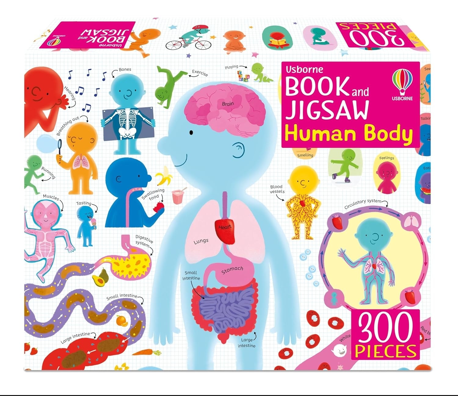 Usborne Book And Jigsaw Human Body