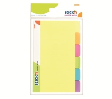 Divider Notes Stick N 148X98Mm 6 Neon Color 21460