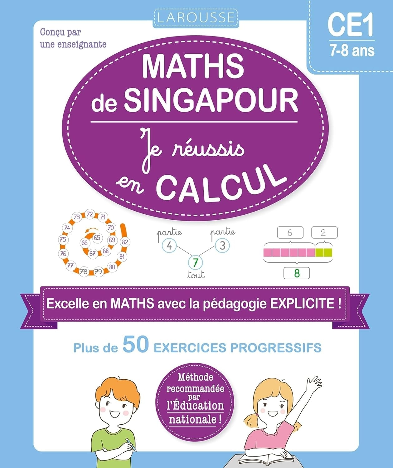 Maths De Singapour - Je Reussis En Calculs - Ce1