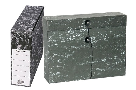 Archive Box Cardboard Noble 2010 39X30X10 Cm