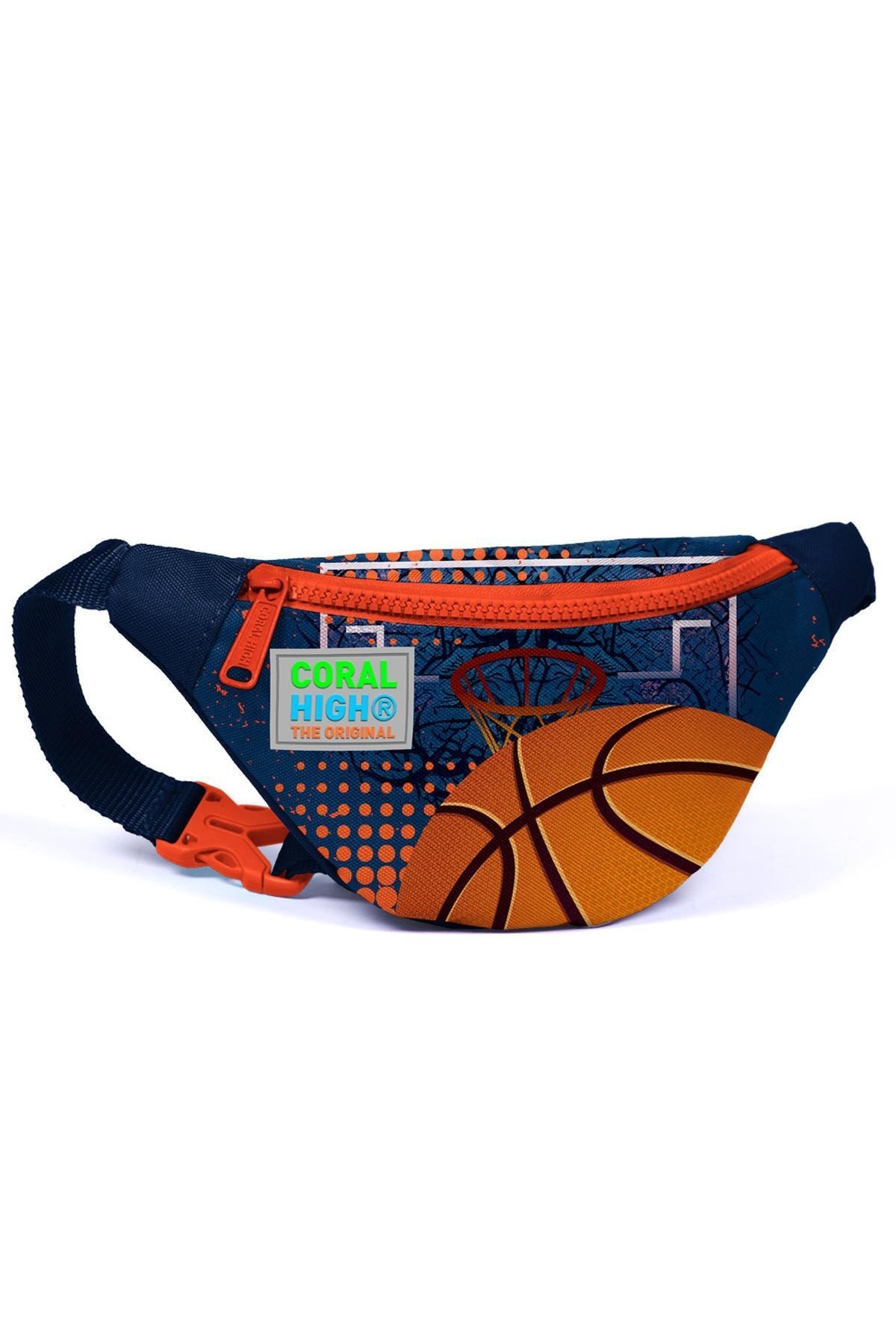 Waist Bag  Basketball Dark Blue Coral High
