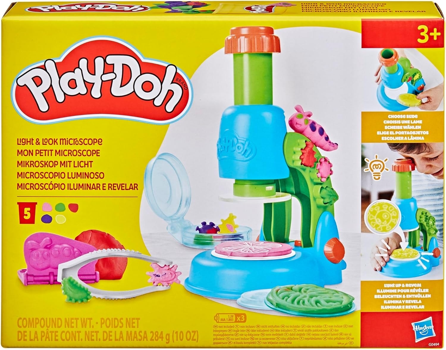 Play Doh Light And Look Microscope Hbphg0494