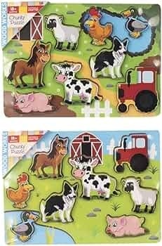 Hti Puzzle Farm Chunky 13749951