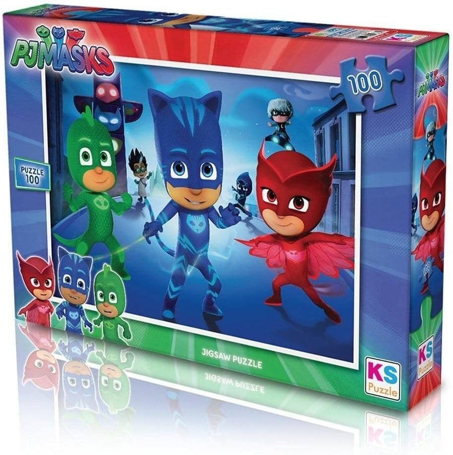 Ks Puzzle Pj Masks 100Pcs