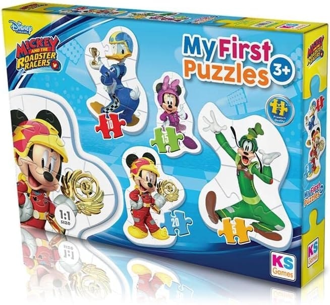 Ks Puzzle Mickey 4 In 1