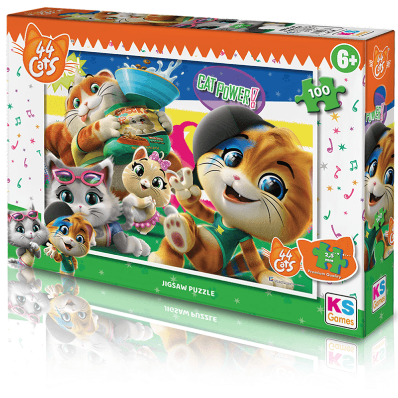 Ks Puzzle Cats 100Pcs