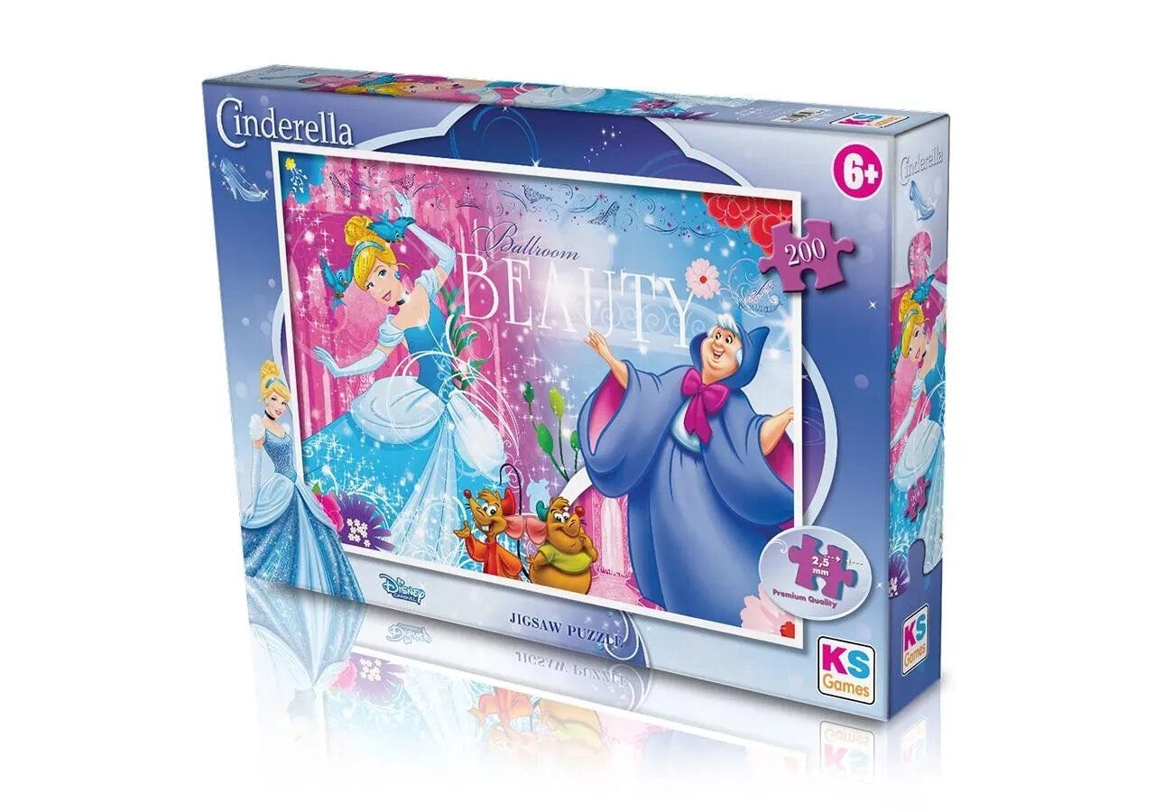 Ks Puzzle Cindrella 200Pcs