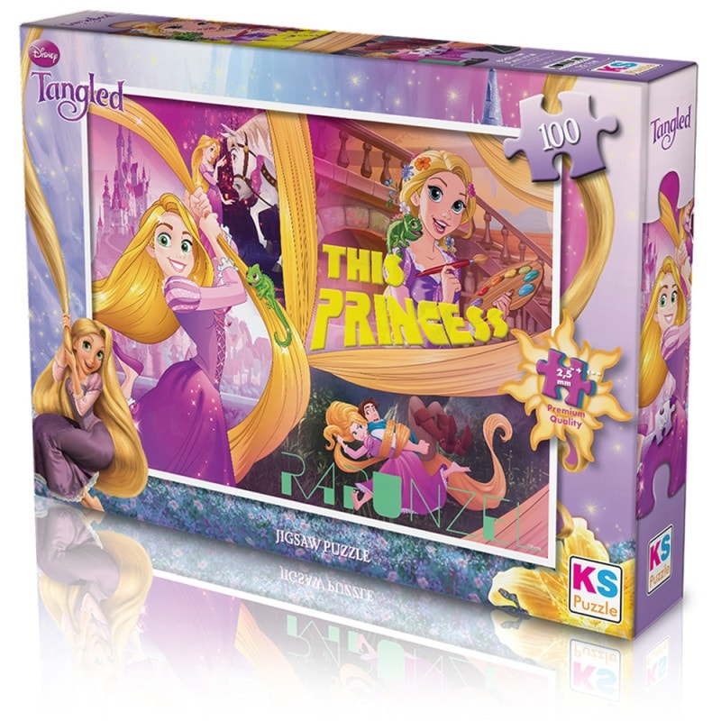 Ks Puzzle Tangled 100Pcs