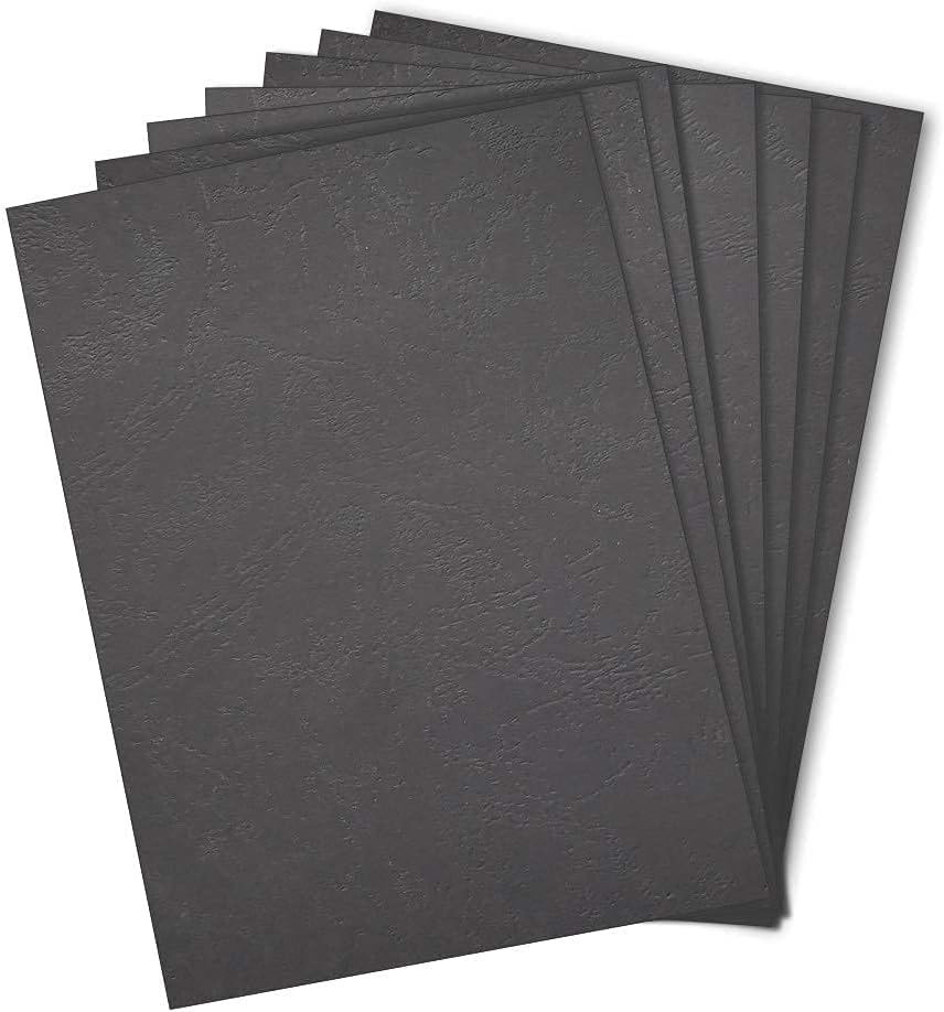 Binding Cover A4 X Cardboard 230Gr Black 100 Sheets Bilca416