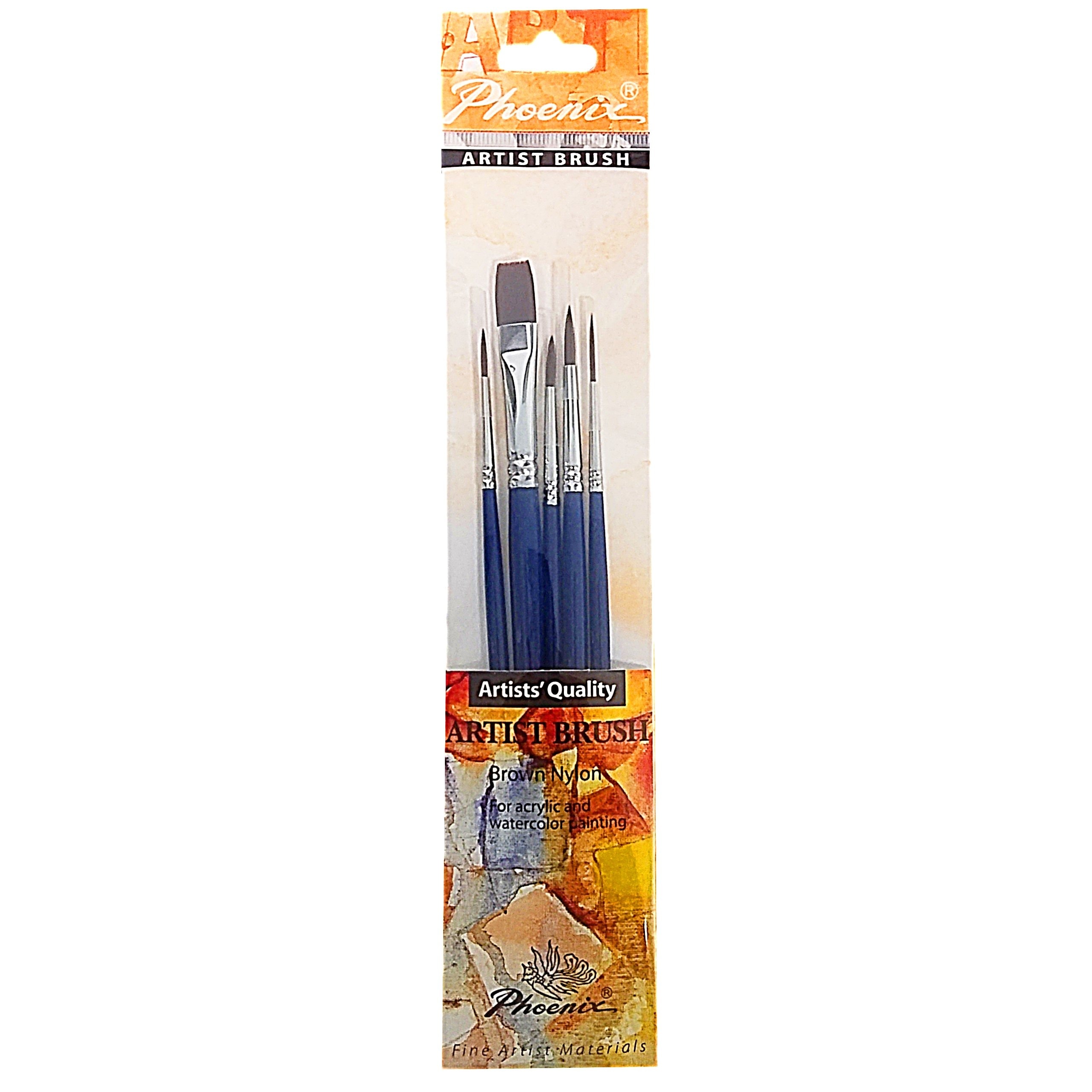 Brush Phoenix Artist Brush 5/Pack