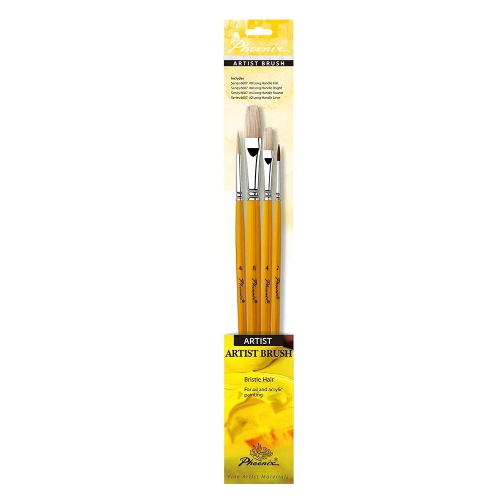 Brush Phoenix Artist Brush 4/Pack
