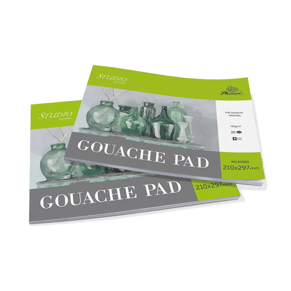 Gouache Pad Phoenix A4 20 Sheets 160Gr